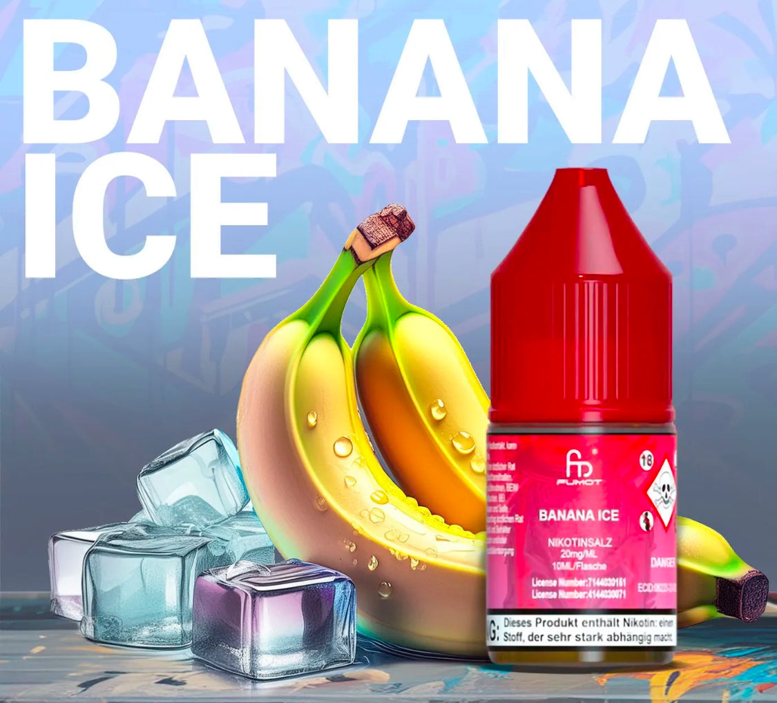 Fumot RandM Tornado 7000 Liquid Banana Ice 20mg/ml